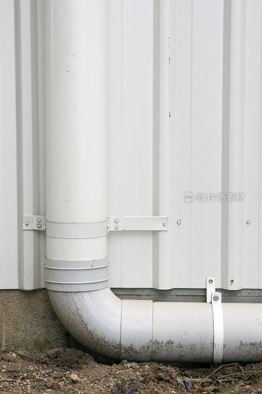 150mm PVC雨水落水管90度
